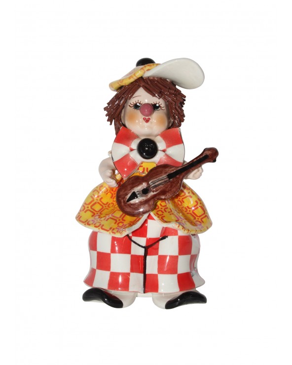 Standing micro clown baby guitar