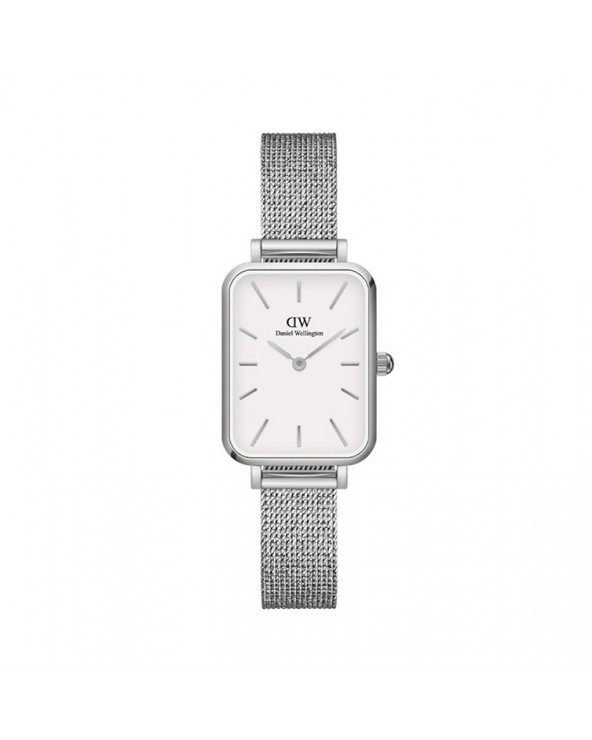 Square pressed sterling watch