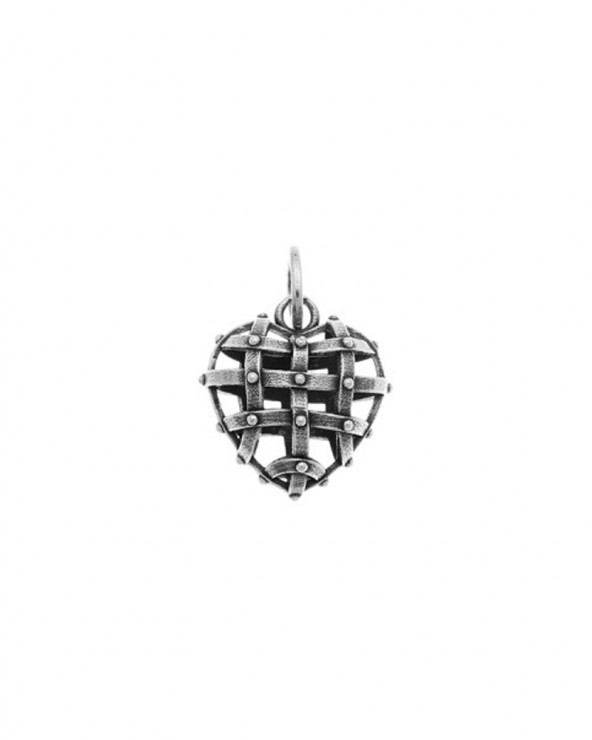 Cage heart charm