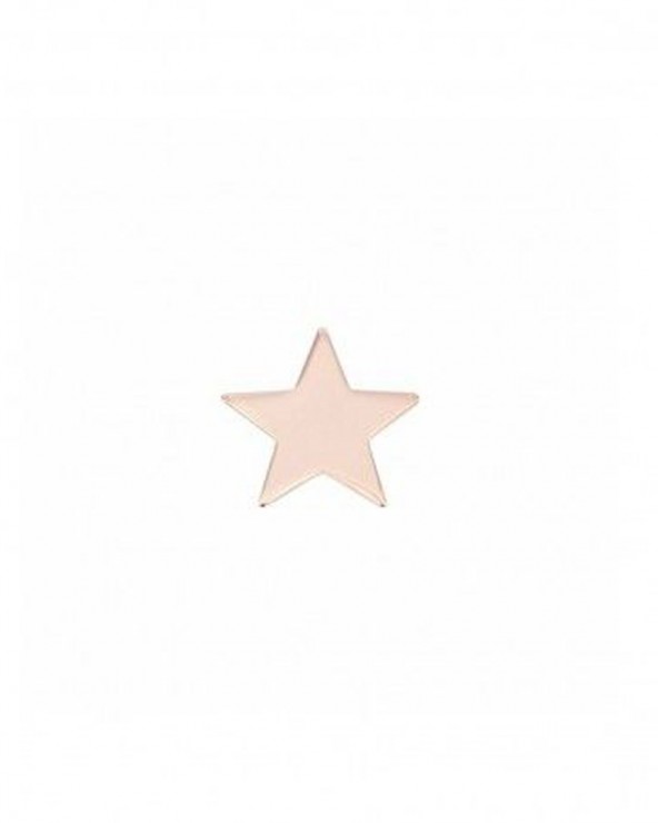 Single stud earring star shaped