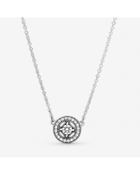 Vintage Circle Collier Necklace