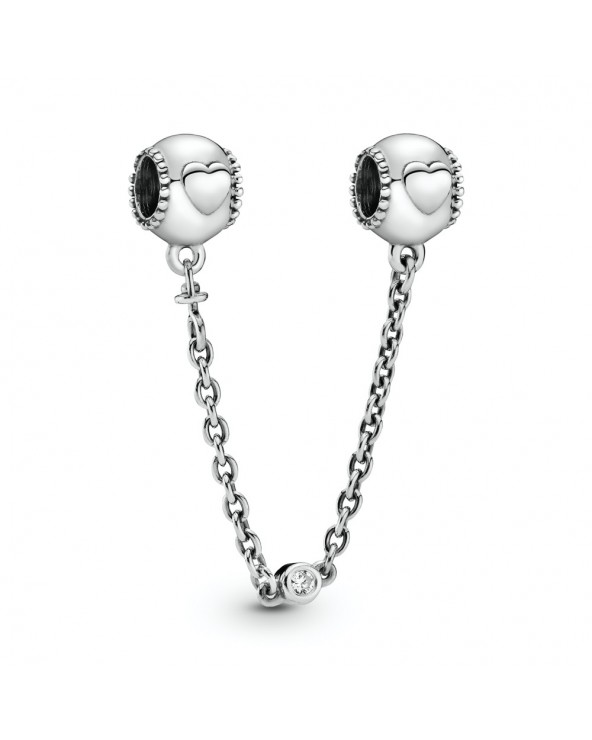 Pandora Hearts silver safety chain wit
