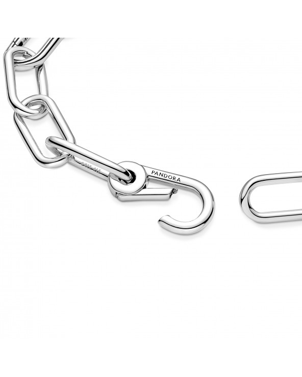 Sterling silver link bracelet