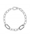 Sterling silver link bracelet