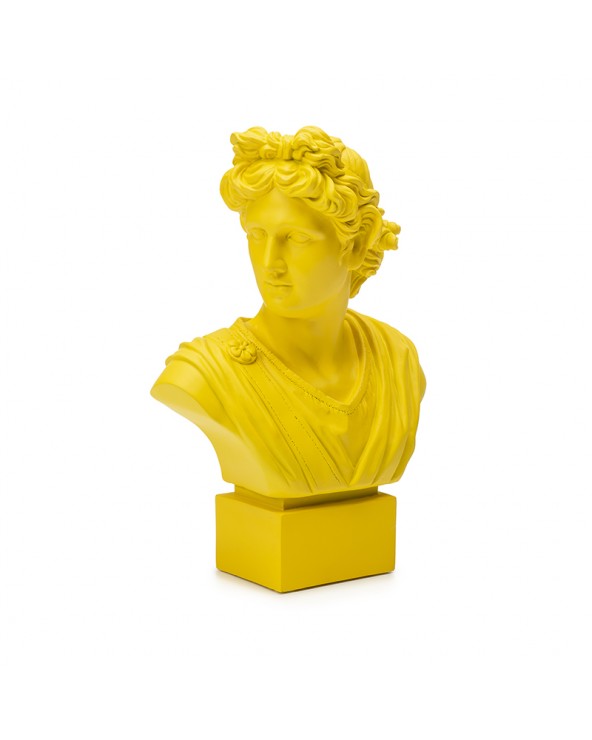 Busto Apollo giallo