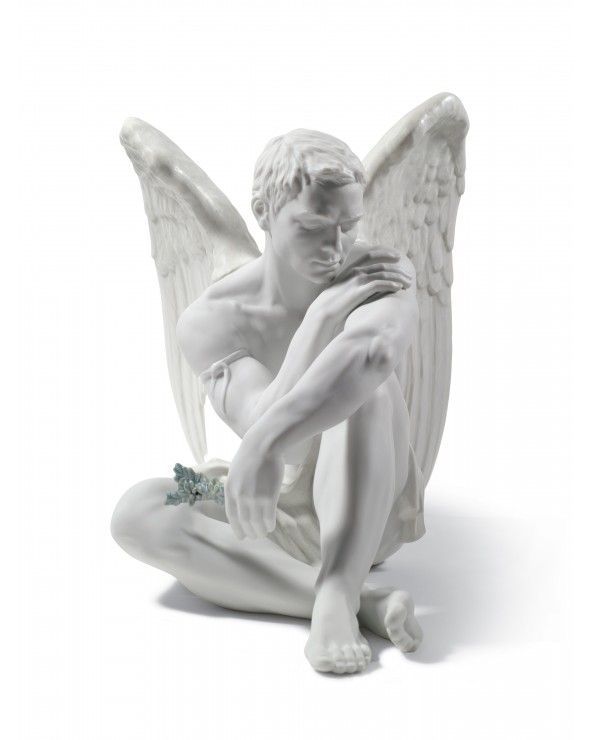 Lladrò Figurina angelo custode
