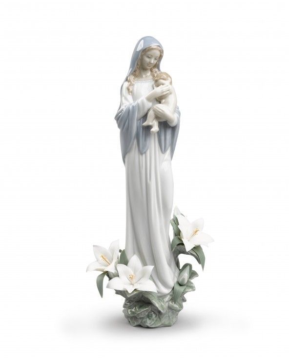 Figurina Madonna dei fiori