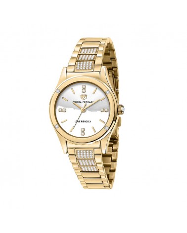 Contemporary Watch White and Yellow Gold 32 mm