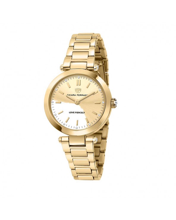 Lady Like Watch Yellow Gold and Yellow Gold 34 mm