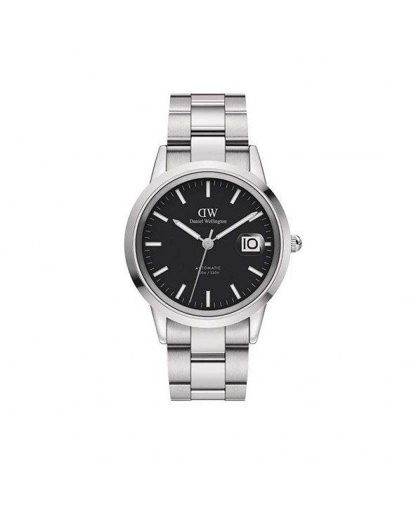 Iconic Link Automatic 40 mm Silver and Black Watch