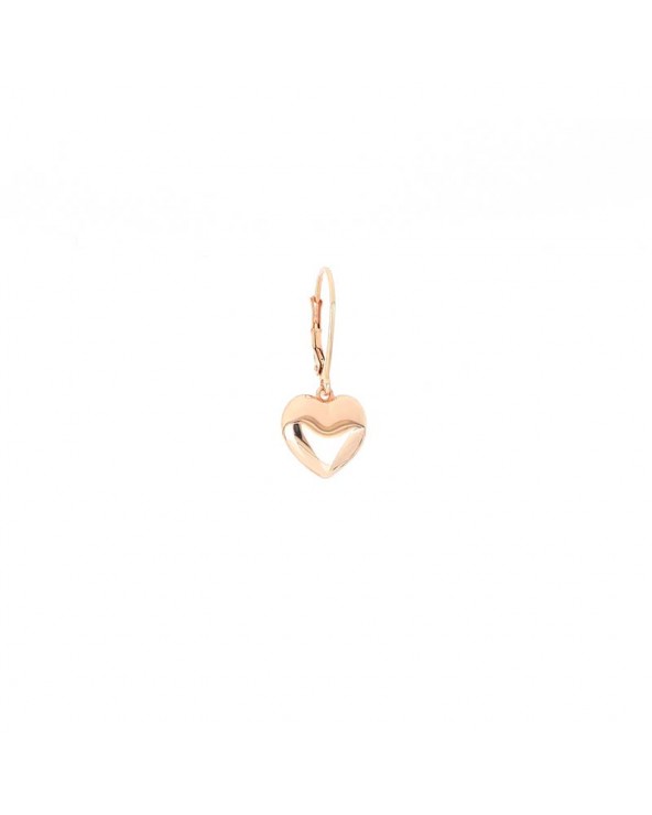 Clasp Earring With Medium Borbonic Heart
