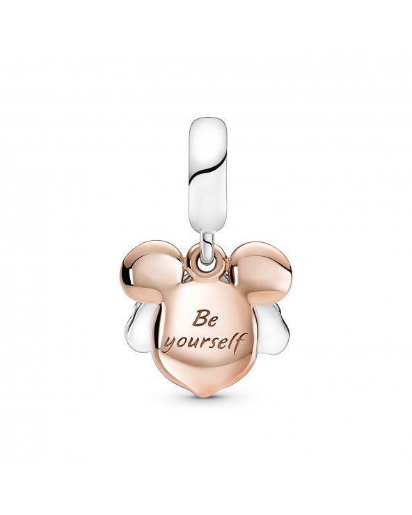 Disney, charm Pendente Mickey Mouse, "Be Yourself"