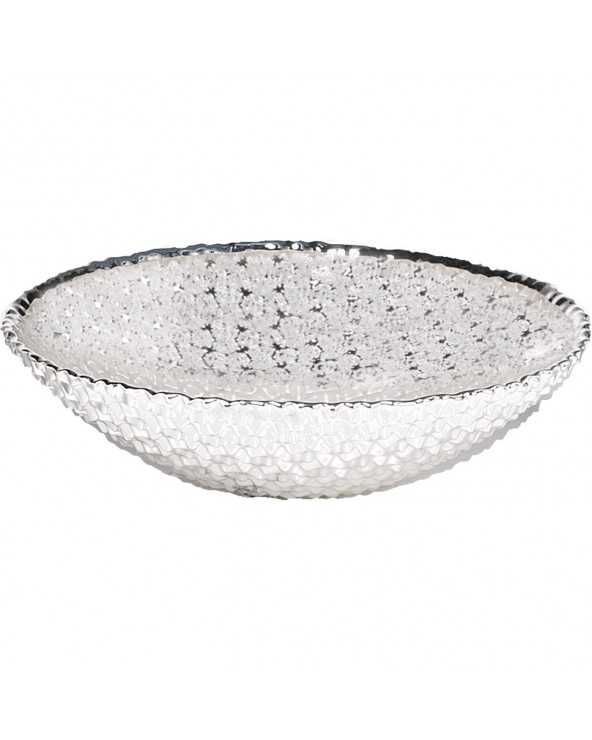 Diamante glass bowl