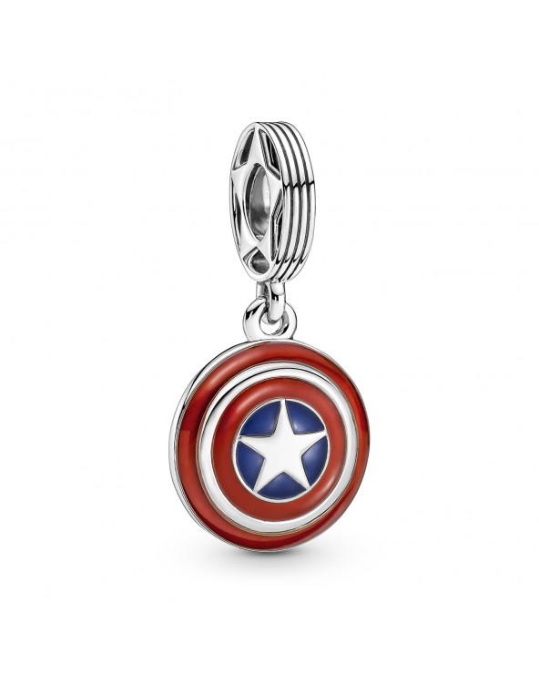Marvel The Avengers Captain America Shield Dangle Charm