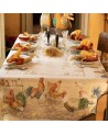 Tablecloth Roosters