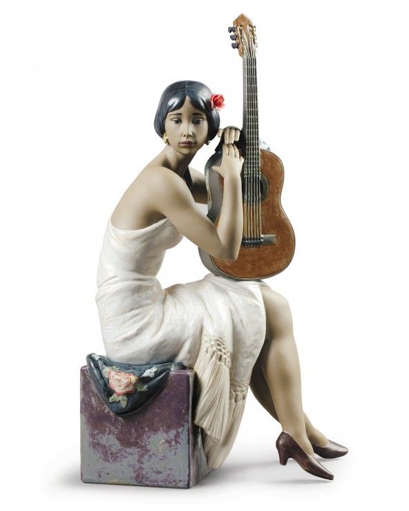 Lladrò Figurina suonatrice di flamenco