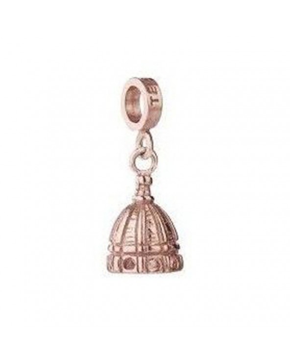 Rose gold plated Florence dome pendent