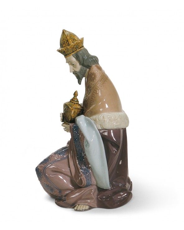 Figurina Natività re Gaspare