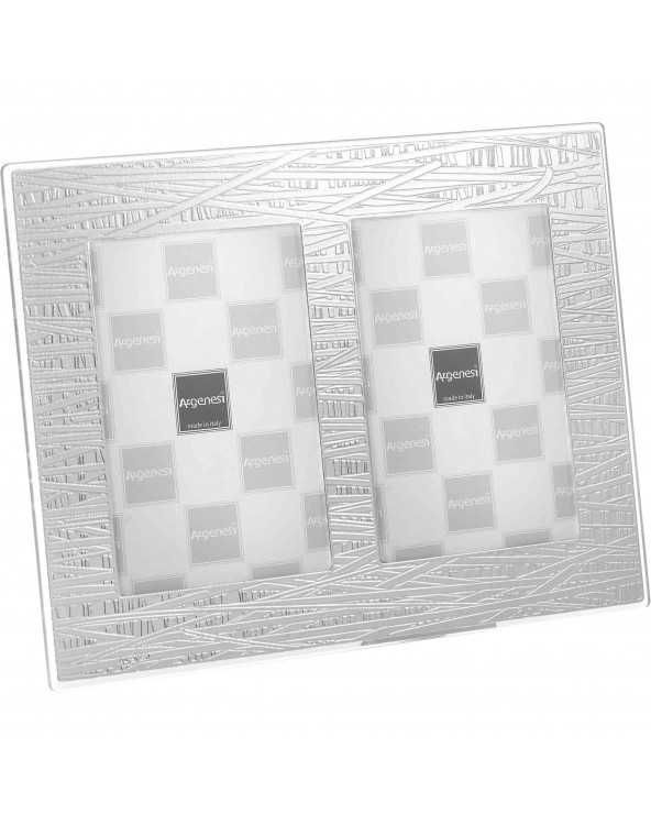 Stripes glass frame (2 photo 3.5x5.12 inches)