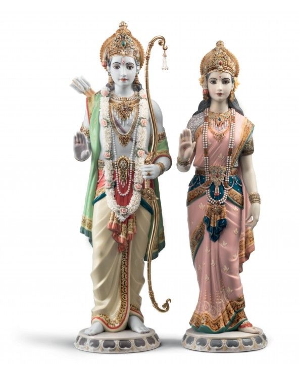 Scultura Rama e Sita. Edizione limitata