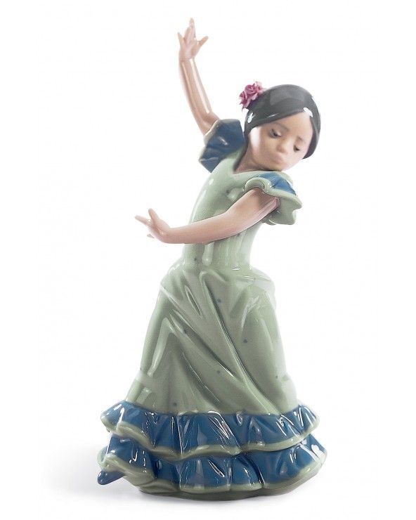 Figurina Ballerina. Azzurro