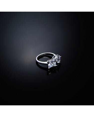 Chiara Ferragni Princess Ring Silver/White