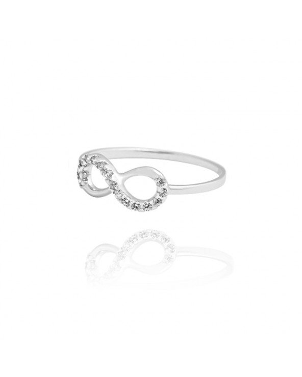 Facco Gioielli Infinity ring with zircons