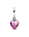 Pandora Love Potion Murano Glass Heart Dangle Charm