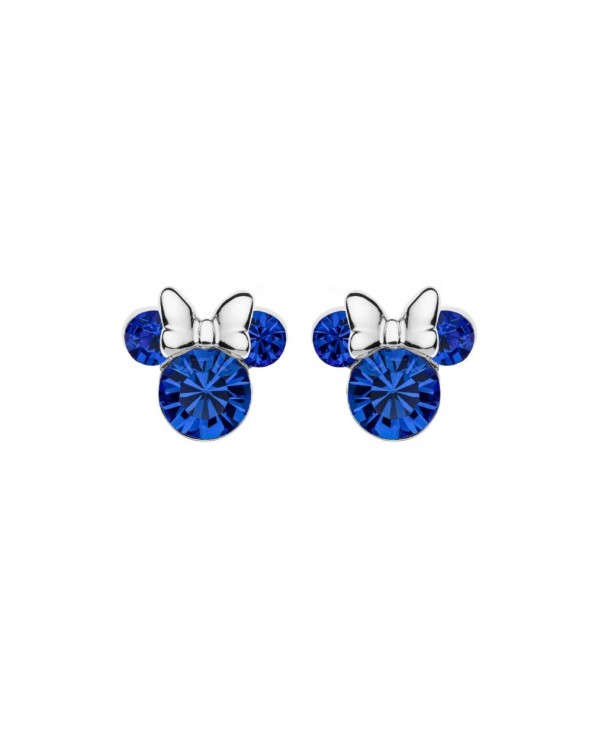 Disney Minnie Mouse Earrings for Girl - Blue