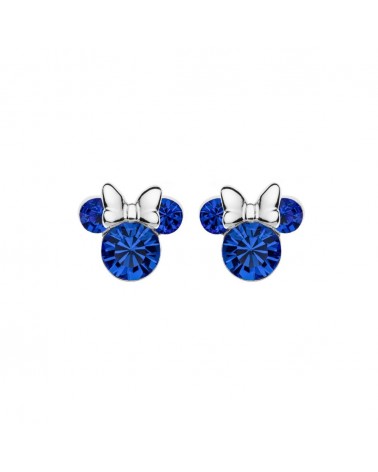 Disney Minnie Mouse Earrings for Girl - Blue