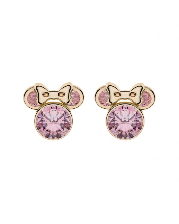 Disney Minnie Mouse Earrings for Girl - Pink