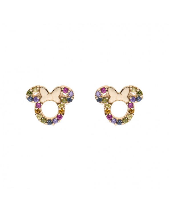 Disney Minnie Mouse Earrings for Girl - Multicolor