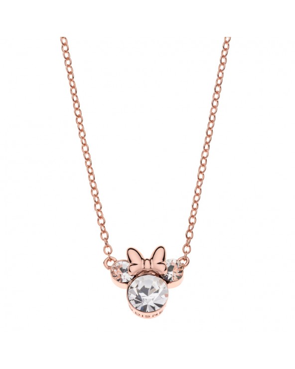 Disney Minnie Mouse Necklace for Girl - White