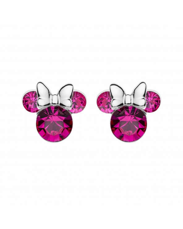 Disney Minnie Mouse Earrings for Girl - Pink