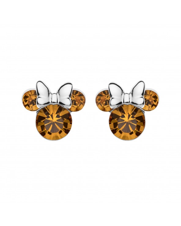 Disney Minnie Mouse Earrings for Girl - Orange