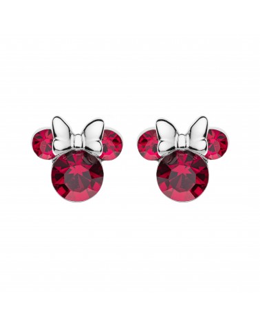 Disney Minnie Mouse Earrings for Girl - Red