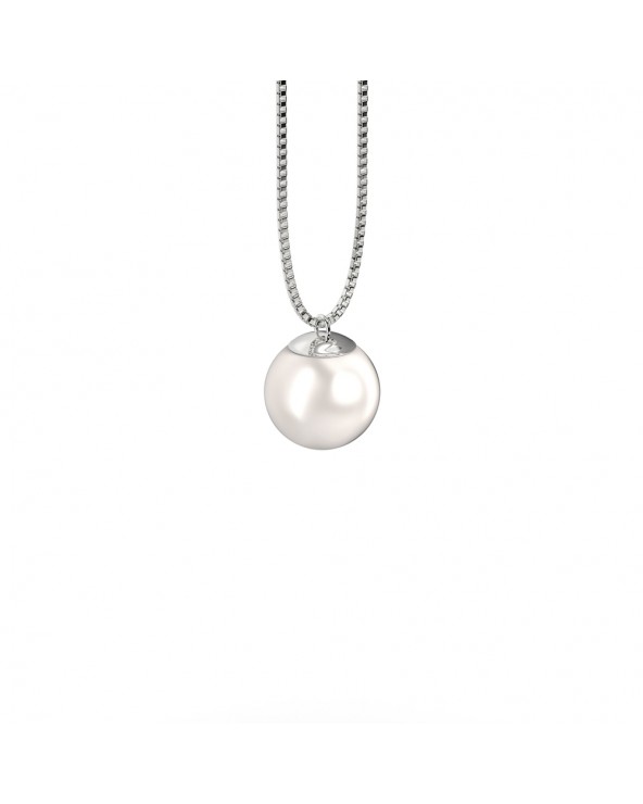 Ray Milano 18kt white gold choker with pearls