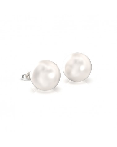 Ray Milano 18kt white gold earrings with pearls