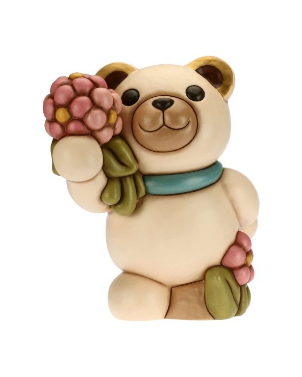 Thun Spring Teddy with a Bouquet - Maxi