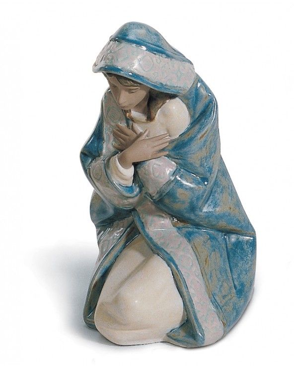 Figurina Natività Maria. Gres