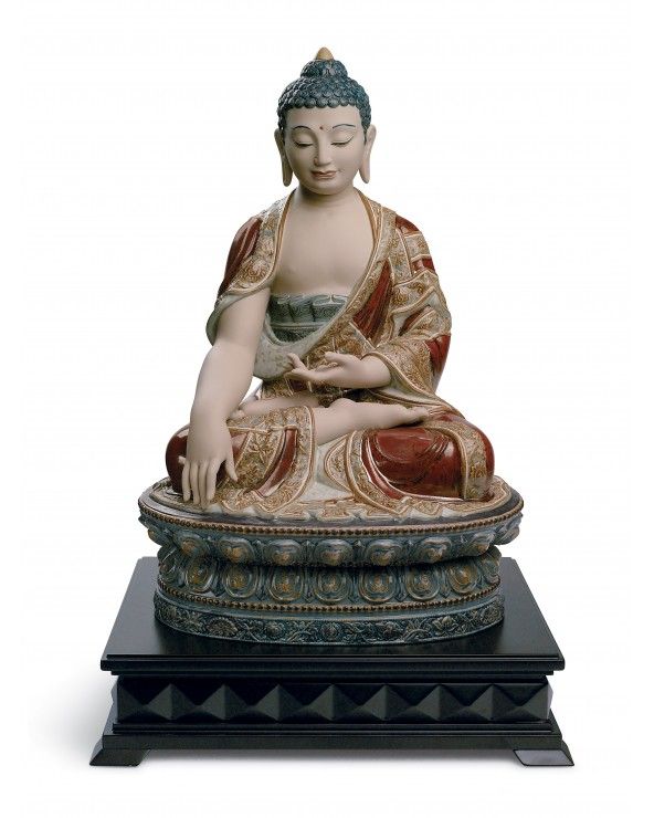 Figurina Budda Shakyamuni. Terra. Edizione limitata