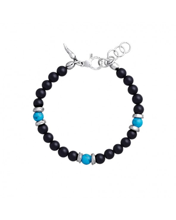 Giovanni Raspini Tango black and blue bracelet