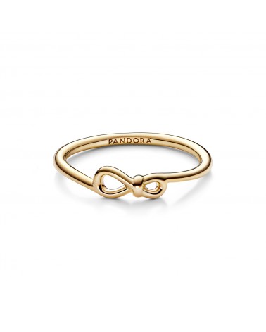Pandora Infinity 14k gold-plated ring