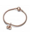 Pandora Gift 14k rose gold-plated dangle