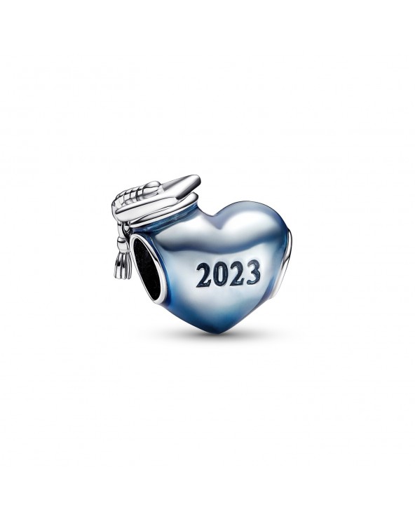 Pandora Graduation 2023 heart sterling silver charm