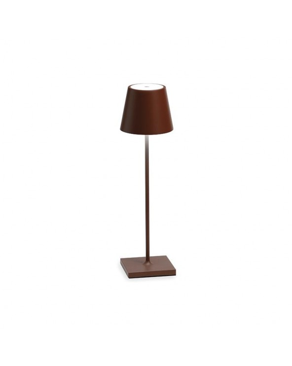 Zafferano Table lamp Poldina Pro brown