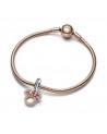 Pandora Disney Minnie sterling silver and 14k rose gold-plated