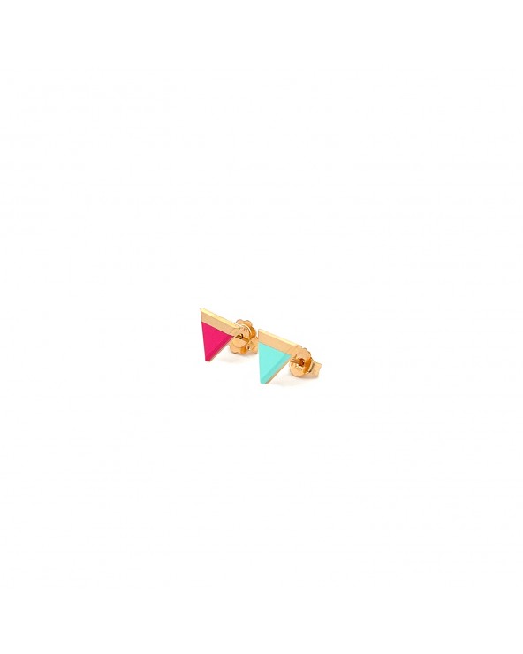 Valentina Ferragni Earrings Clori Pink e Light blue