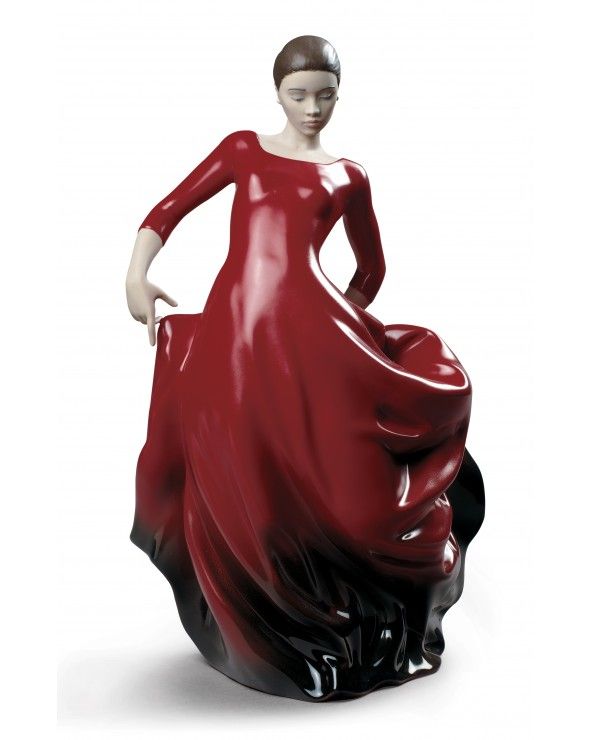 Figurina Donna Bulería. Rosso
