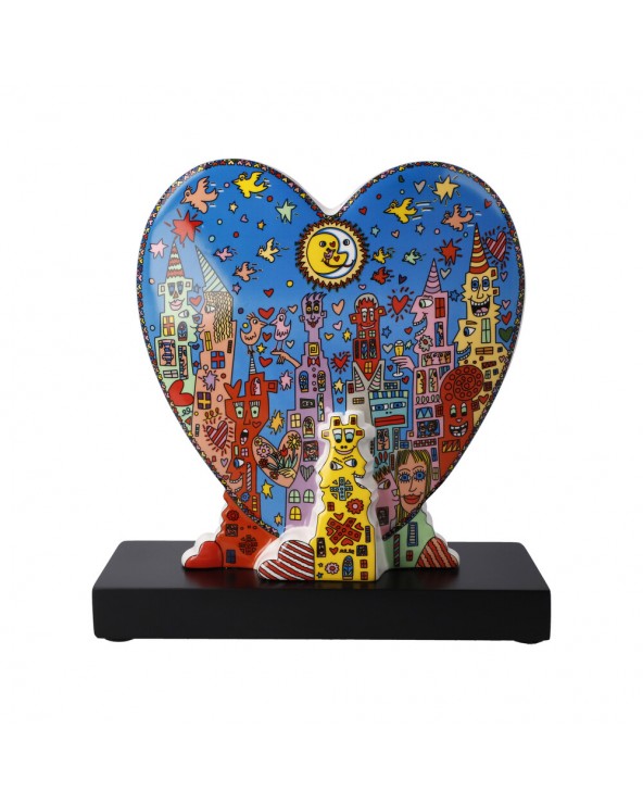 James Rizzi Heart Times in the City